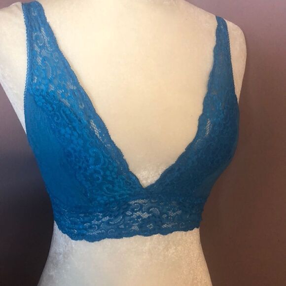 SOMA deep V plunge lace bralette - Picture 1 of 5
